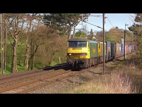 90016/90049 4m27 Coatbridge - Daventry modal, Sat. 21st April 2018