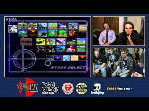 FP4 - Stro & Cave Dweller Vs. 4 & 1Der - SSBM losers Bracket - Smash Melee