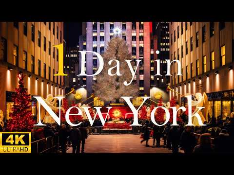 How To Spend 1 Day in NEW YORK CITY Christmas Itinerary