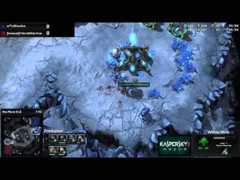 [Mouz]HeRoMaRinE vs [aTn]Socke G1 R1 (Bo5) Kaspersky Arena €1000 KOTH