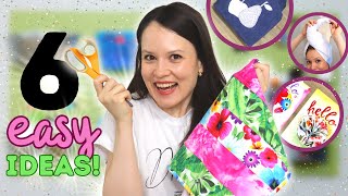 MUST TRY 6 easy projects to sew, sell and gift! - Side GIG - Talented? - Make Money 🤑💸💰😁