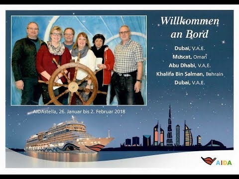 Orienturlaub Aida-Kreuzfahrt 2018 Teil2