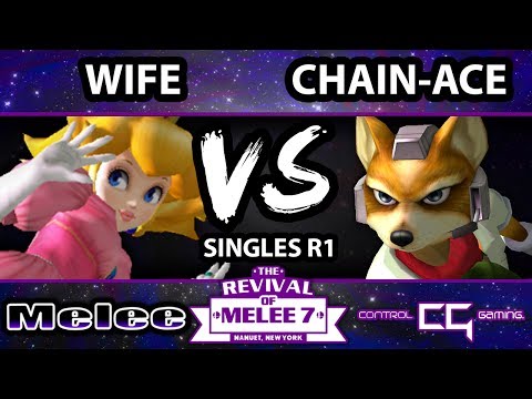 Revival of Melee 7 - chain-ace (Falco) Vs. Wife (Peach) - Bracket