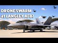 Drones Swarm Langley AFB?