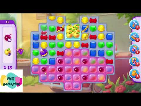 Homescapes level 54 | VMQ gameplay