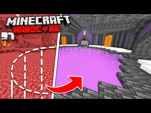 I Transformed The Nether Portal In Hardcore Minecraft! (#97)