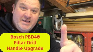 How to: Upgrade your Drill Press / Pillar Drill Handle