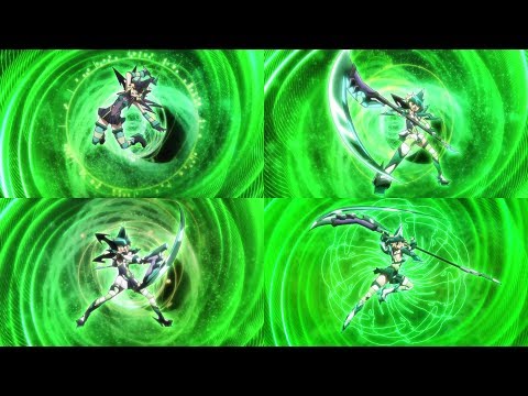Kirika Akatsuki all Transformations [Symphogear]