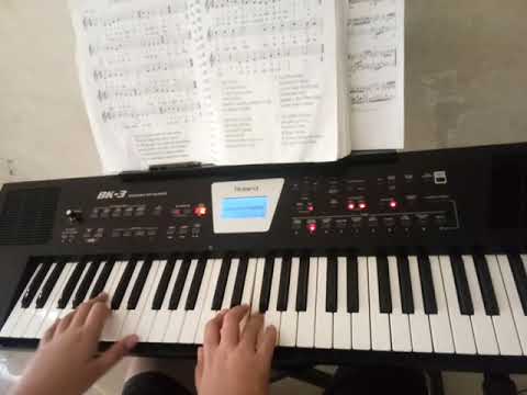 Puji Dibata E Keyboard / Organ Tutorial KEE No. 3  F = Do Lagu GBKP by Jordan Ginting