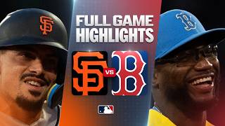 GIANTS vs. RED SOX: Official Full Game Highlights (August 22) | 2026 MLB Season