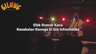 Download lagu Efek Rumah Kaca - Kenakalan Remaja Di Era Informatika (Lirik) mp3 Download lagu Efek Rumah Kaca - Kenakalan Remaja Di Era Informatika (Lirik) mp3