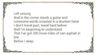 Cowboy Junkies - 200 More Miles Lyrics