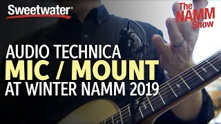 Video thumbnail for Audio-Technica ATM350 Mic Mounts at Winter NAMM 2019 by Sweetwater