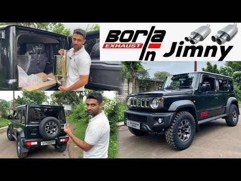 Maruti Jimny Modification | Jimny Accessories | Jimny Exhaust | Borla Valvetronic | TAG Bhopal