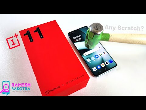 OnePlus 11 Screen Scratch Test