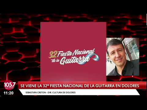 Se viene la 32º Fiesta Nacional de la Guitarra en Dolores