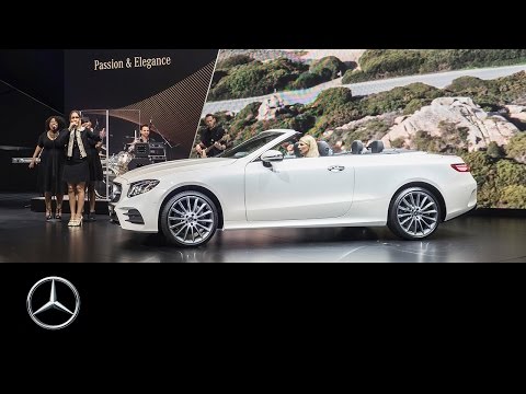 E-Class Cabriolet World Premiere – Mercedes-Benz original