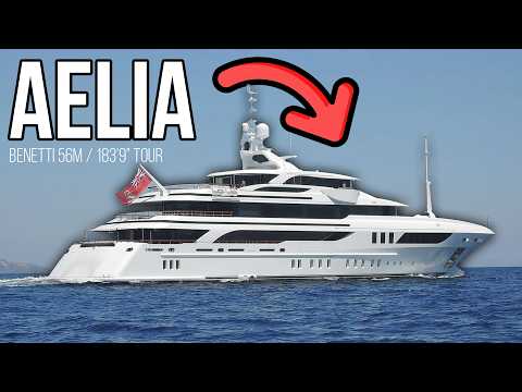 You’ve Never Seen Luxury Like This – 184ft Benetti Superyacht M/Y Aelia Tour