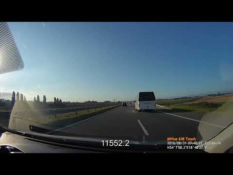 Motorway A1 Rusocin - Swarozyn, section 1, direction South