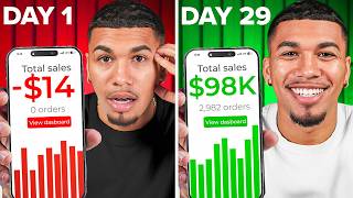 I BLEW UP an AI Dropshipping Store in 30 Days (RAW Results)