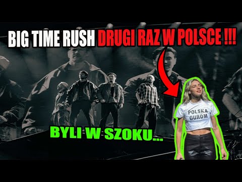 Vlog z koncertu Big Time Rush w Krakowie (Pochali Polskę)🇵🇱 !
