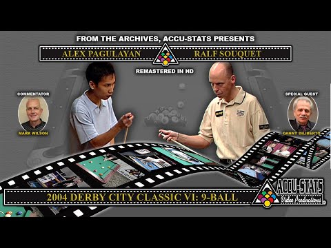 9-Ball - ALEX PAGULAYAN vs RALF SOUQUET - 2004 Derby City Classic