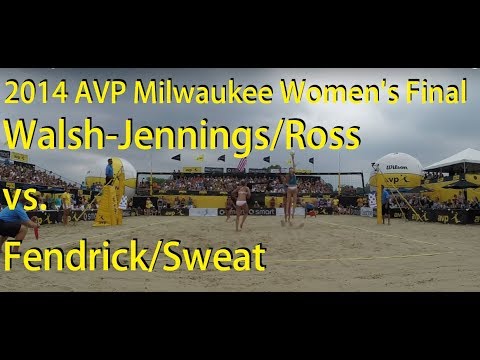 Walsh-Jennings/Ross vs. Fendrick/Sweat, 2014 AVP Milwaukee Open Women's Final