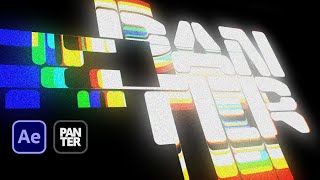 How To Make a Glitch Logo in After Effects Fast!