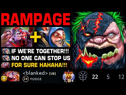 🔥 When Pudge And Meepo Are On The Same Team 🔥 Pudge RAMPAGE | Pudge Official