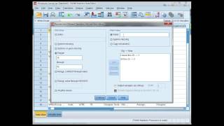 Download the video "Recode scale variable into categories in SPSS"