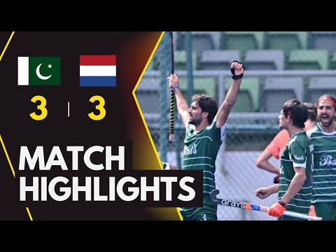 Pakistan Vs Netherlands Hockey Junior World Cup 2023  highlights || Watch highlights Pak 3 - 3 Ned