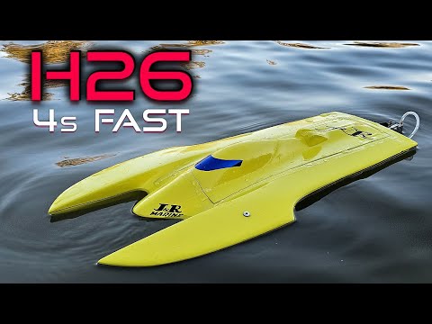 Review & Testing New ARTR P Limited Spec H26 Hydro From J&R Marine - Fe Rc Boat 