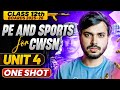 PE Sports For CWSN Unit 4 Oneshot With PYQ S Physical Education Class 12 CBSE 2025 26