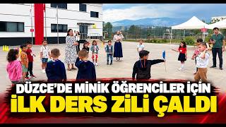 Düzce’de Minik Öğrenciler İçin İlk Ders Zili Çaldı