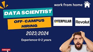 Data Scientist Recruitment|Off Campus Hiring-2023|Full stack developer #latestjobs