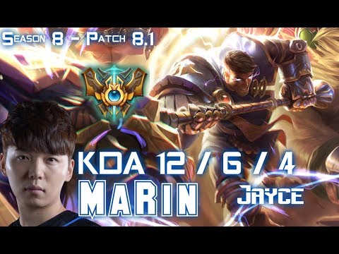 MaRin JAYCE vs CAMILLE Top - Patch 8.1 KR Ranked