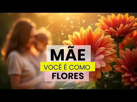 Mãe, você é como flores… Uma homenagem tocante para o Dia das Mães