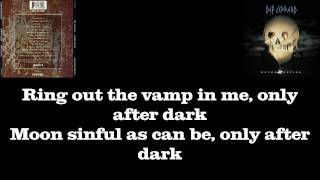 Def Leppard - &quot;Only After Dark&quot; | Lyrics | HQ Audio