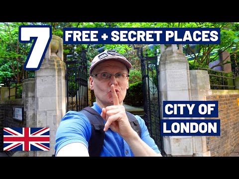 7 SECRET + FREE Places to Visit in the CITY of LONDON 🇬🇧