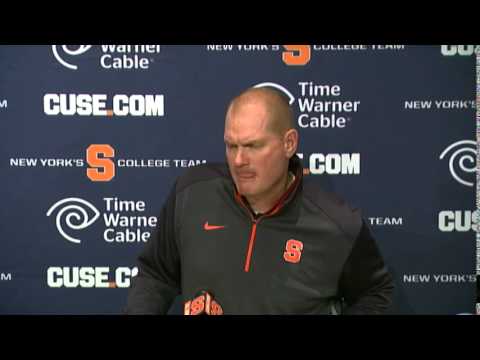 Scott Shafer Previews Clemson - Syracuse Football