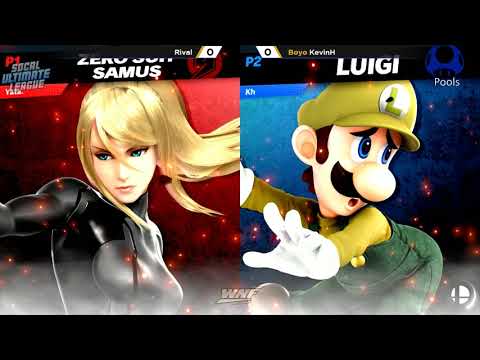 WNF 1.2 Rival (Zero Suit Samus) vs KevinH (Luigi) Winners Side - Smash Ultimate
