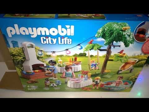 Przyjęcie w ogrodzie Playmobil 9272 - po złożeniu