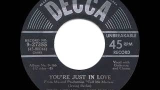 1950 Ethel Merman &amp; Dick Haymes - You’re Just In Love