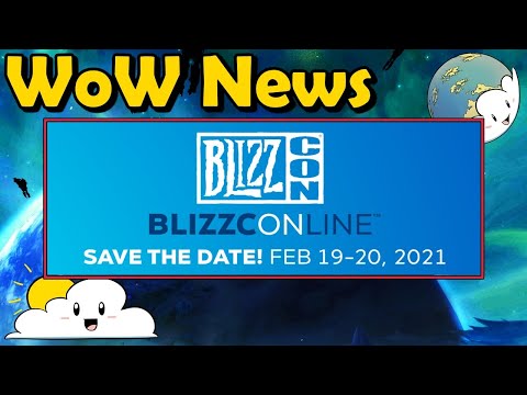 Bite Sized WoW News - Blizzcon online only in 2021