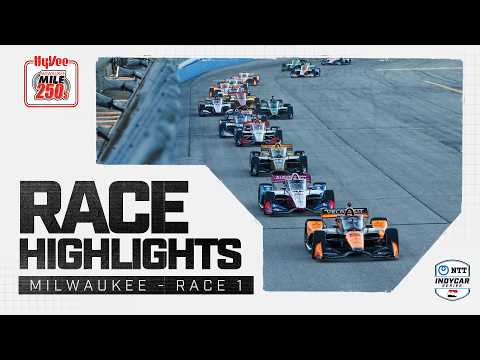 インディ2024 第17戦 ミルウォーキーマイル（オーバル）決勝レース1ハイライト動画