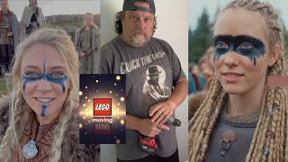 Moving My Entire LEGO Room Studio - Studs, Vikings, and Rigging