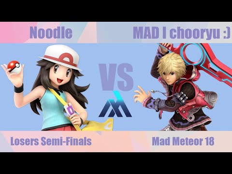 chooryu :) (shulk, roy) vs noodle (pokemon trainer). Losers Semi-Finals Mad Meteor 18
