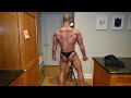 CHASE IRONS 5 WEEKS OUT POSING GLUTES STARTING TO POP