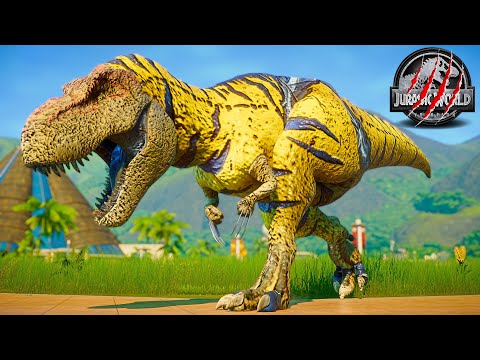 WOLVERINE T-REX vs SUPERMAN SHARK, HULK RAPTOR & BATMAN SPINO | Epic Dinosaur Fight!