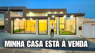 MINHA CASA FICOU PRONTA E ESTÁ À VENDA (ESCRITURA NA MÃO)